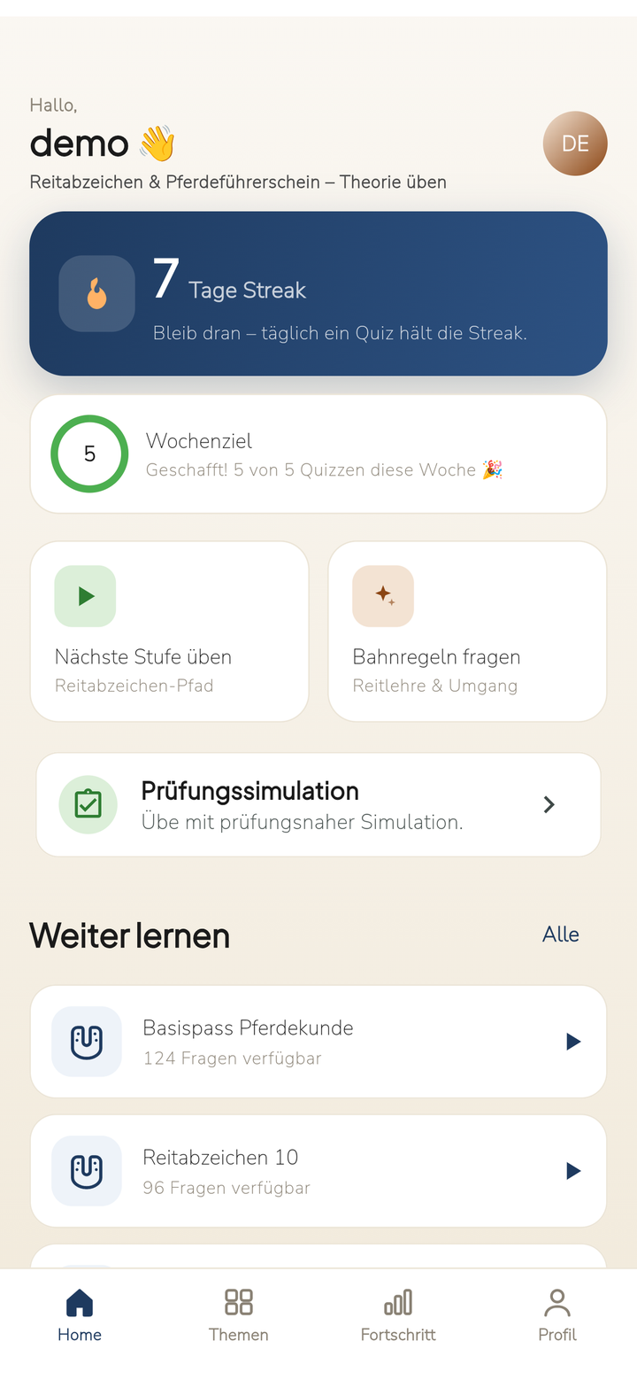 Hufschlag App